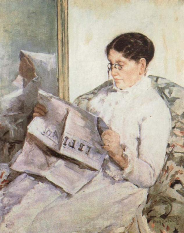 Mary Cassatt Reading France oil painting art